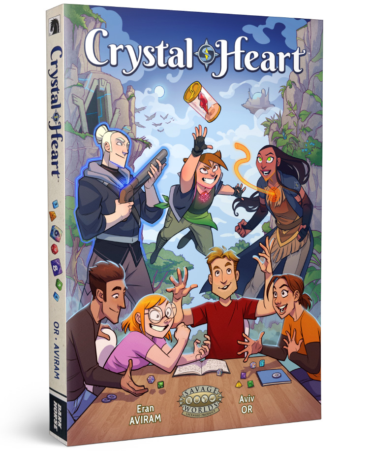 Crystal Heart - The Graphic Novel (cover)
